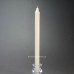 29cm Classic Column Rustic Dinner Candles - Sand